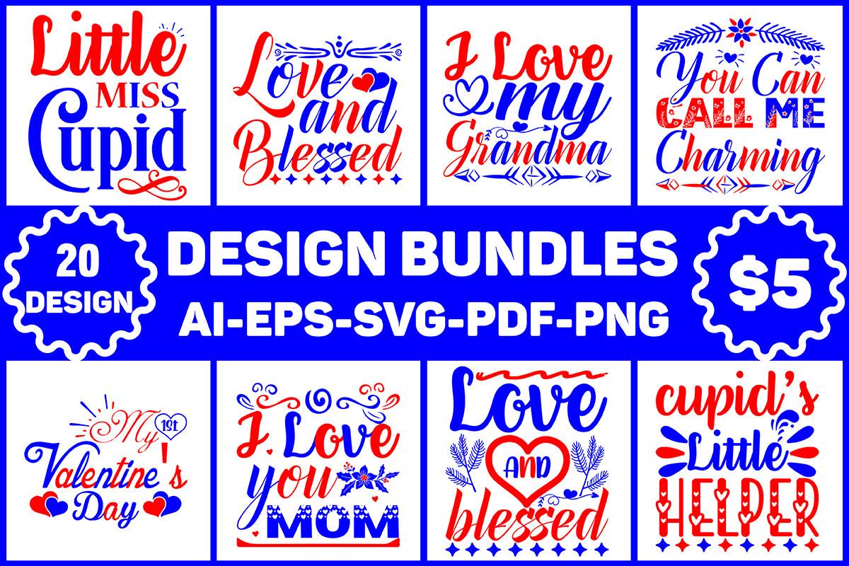 Valentine Day SVG Design Bundle