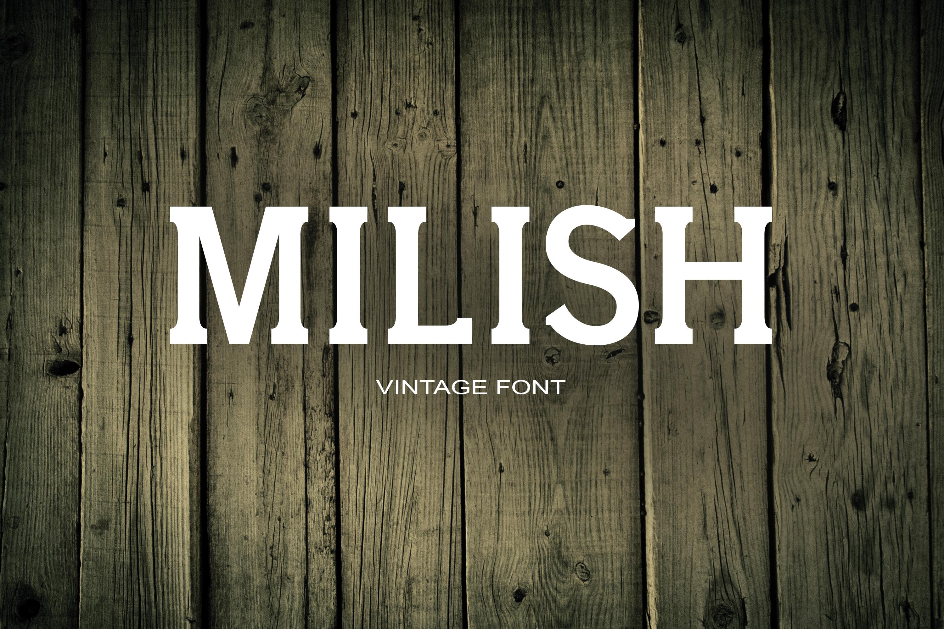 Milish Font