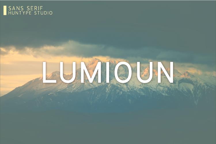 Lumioun Font