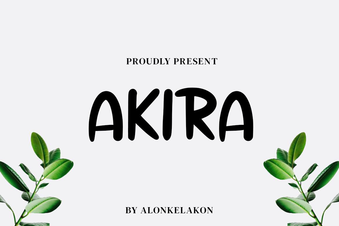 Akira Font