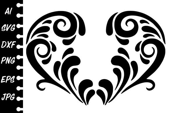 Stencil Heart