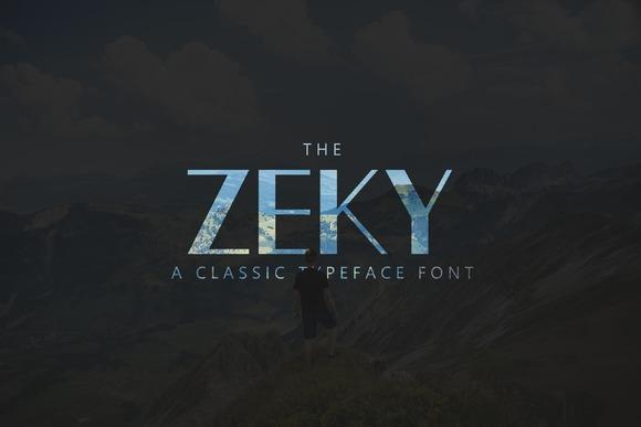 Zeky Font