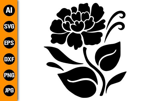 Stencil Flower