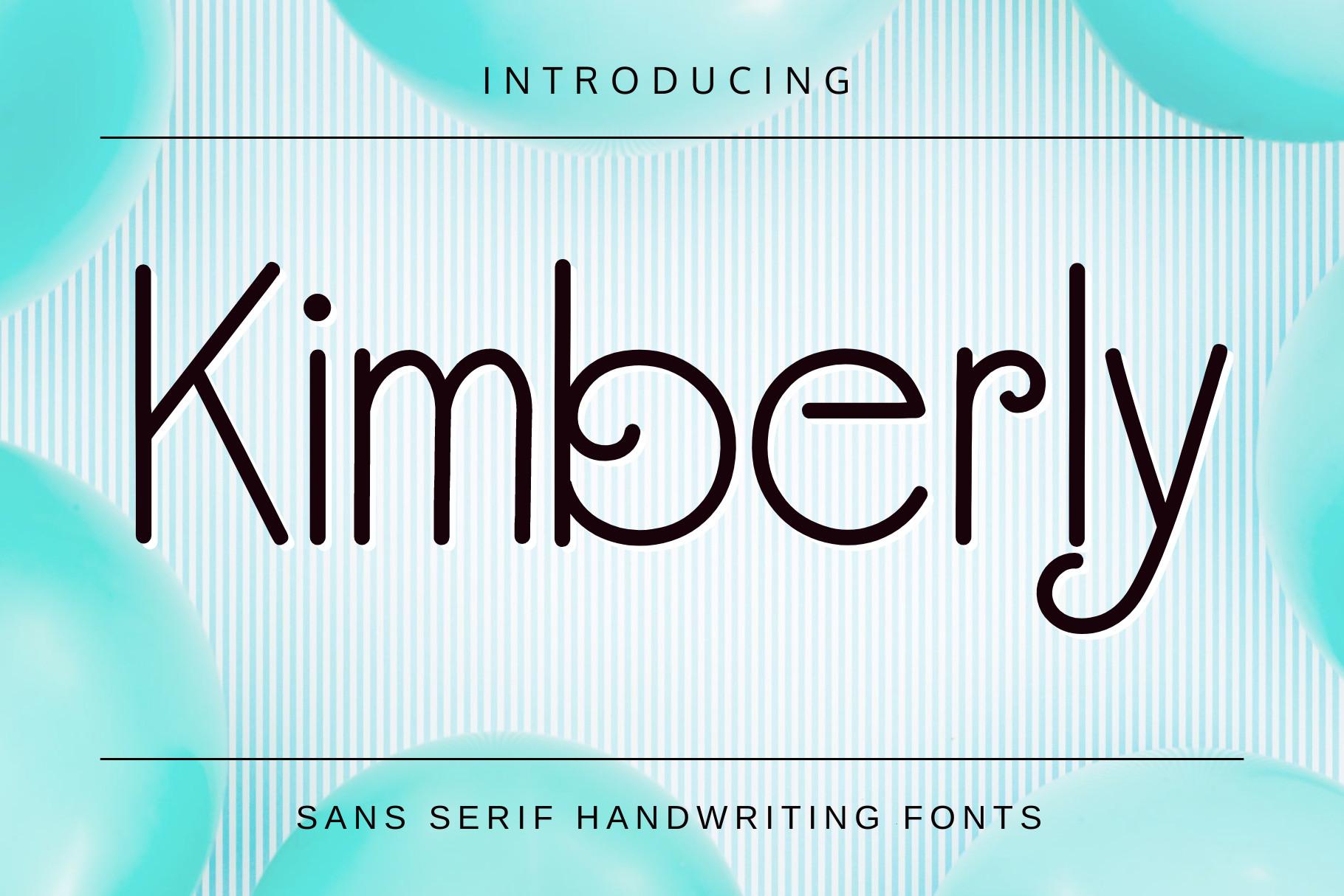 Kimberly Font