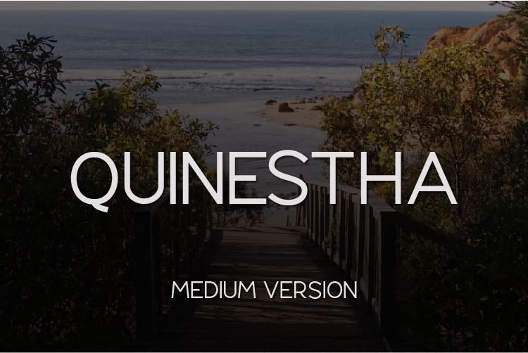Quinestha Medium Font