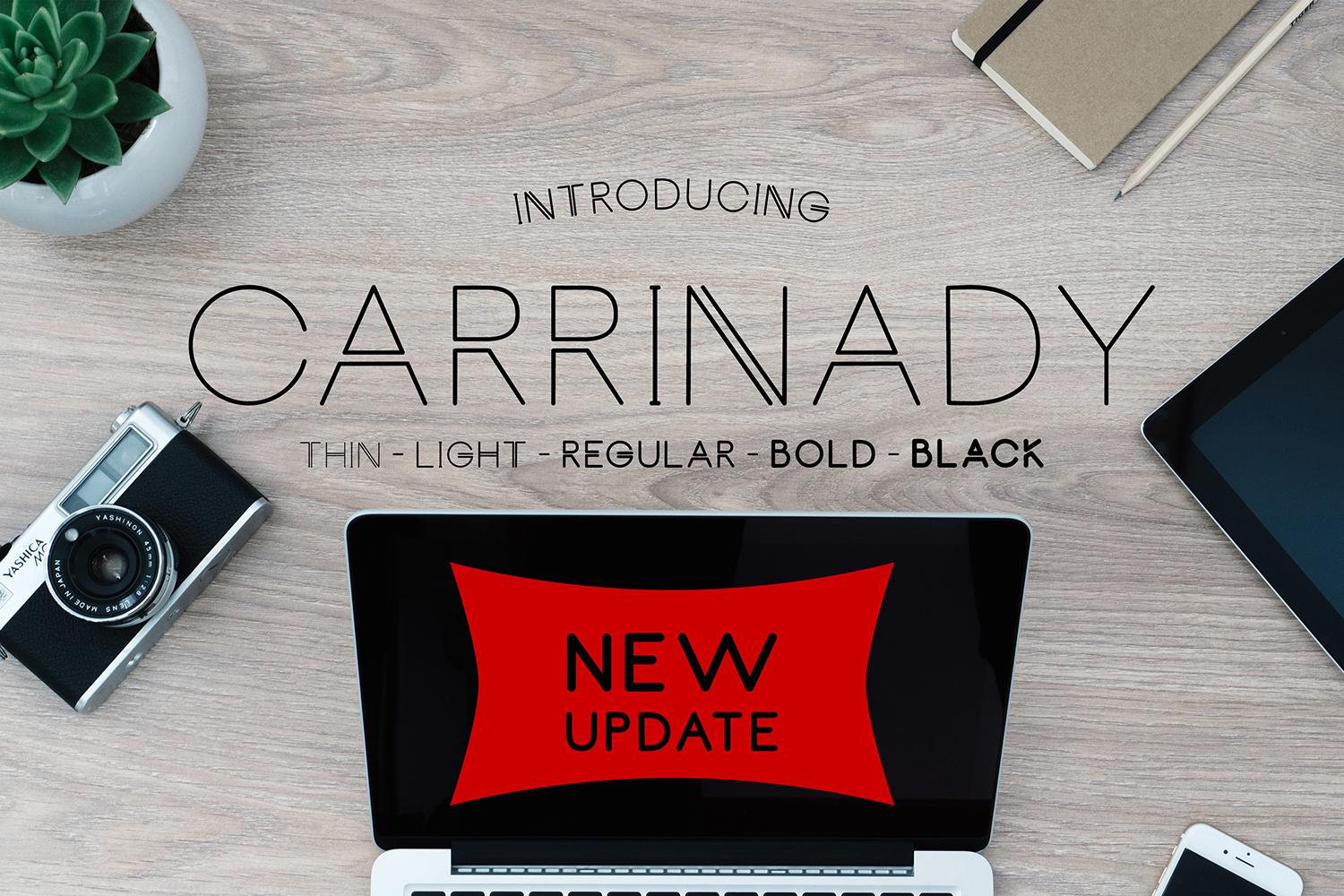 Carrinady Font