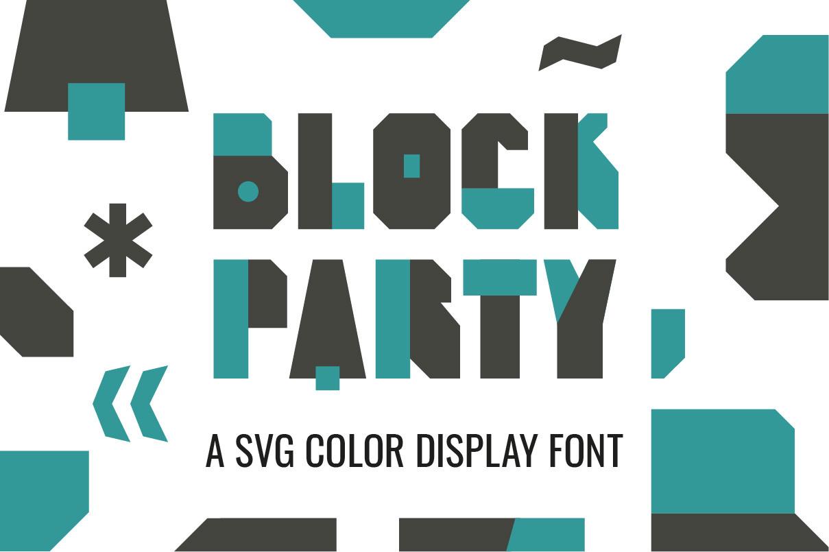 Block Party Font