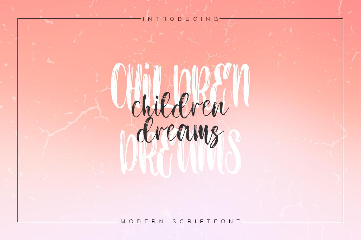 Children Dreams Font