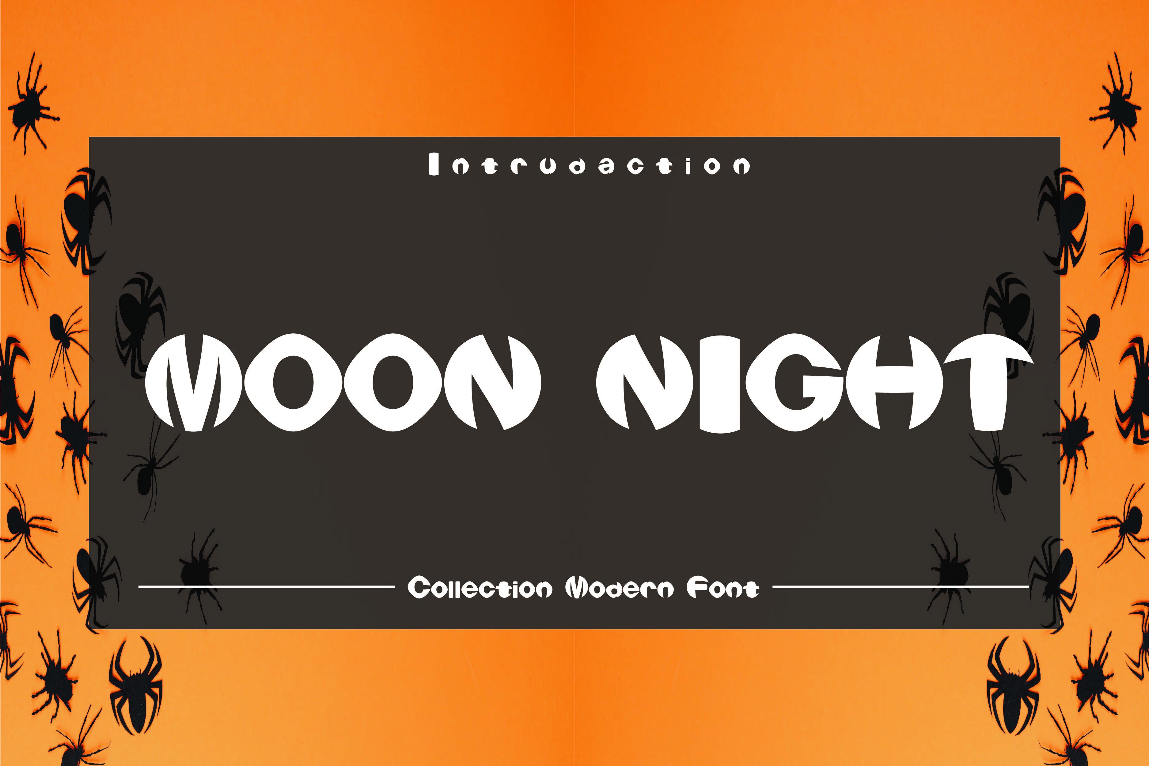 Moon Night Font