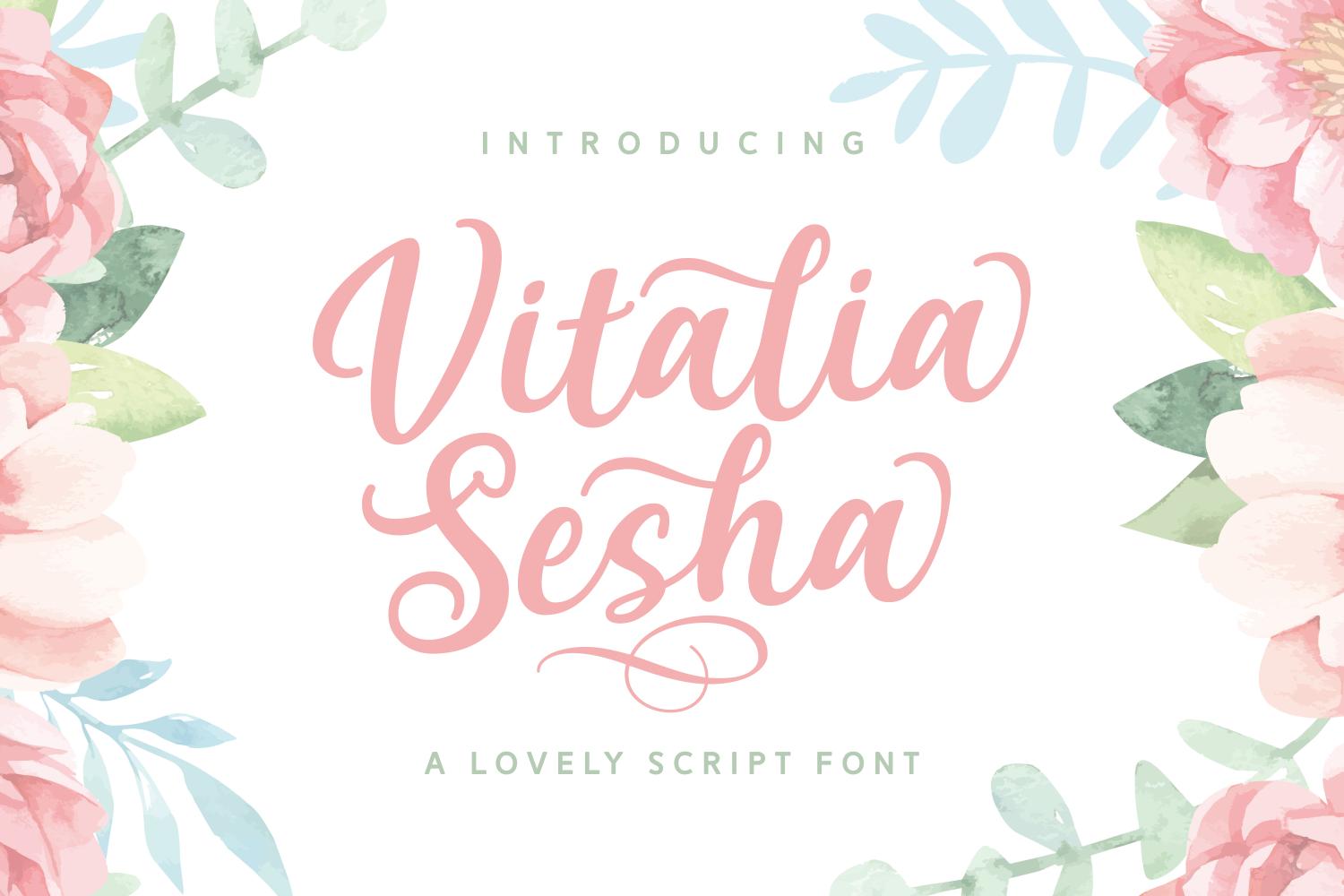 Vitalia Sesha Font