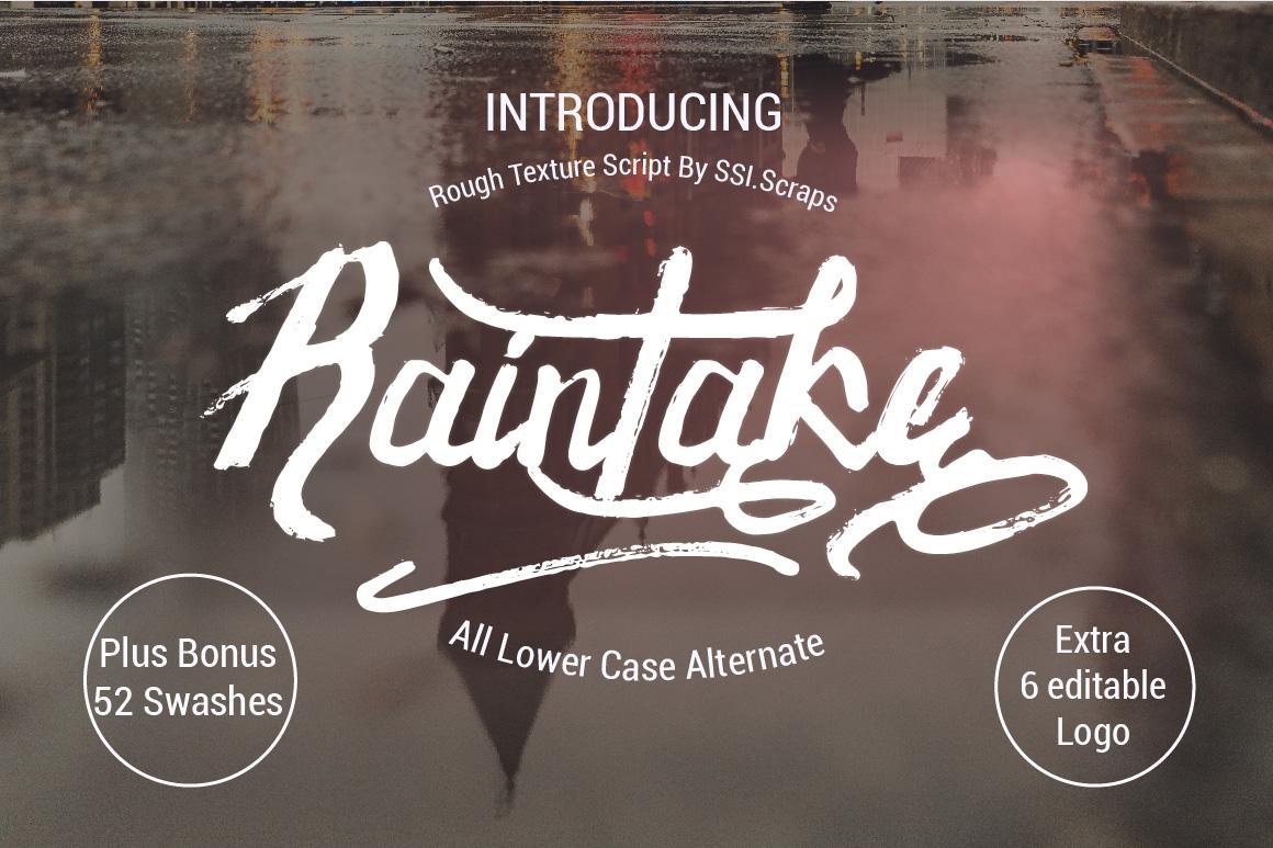 Raintake Font