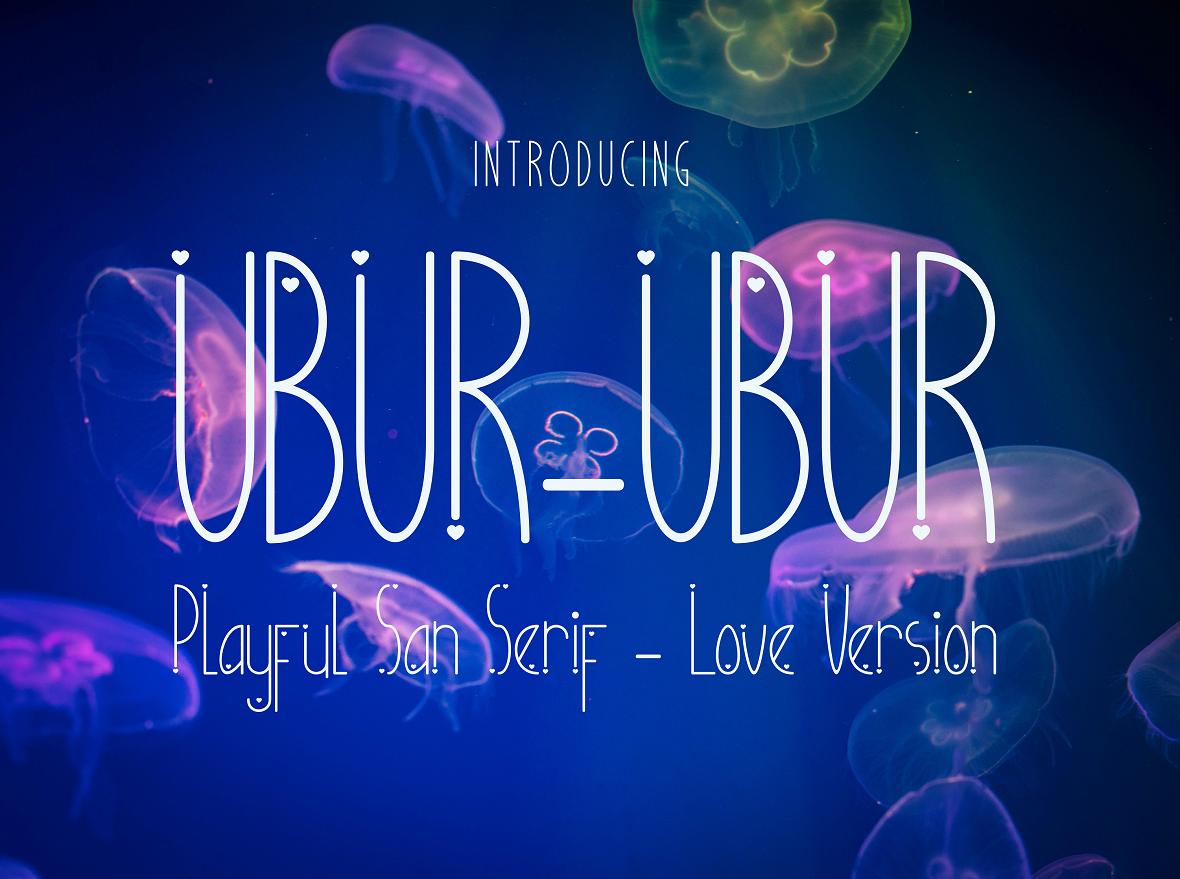 Ubur-Ubur Font