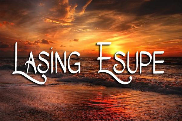 Lasing Esupe Font