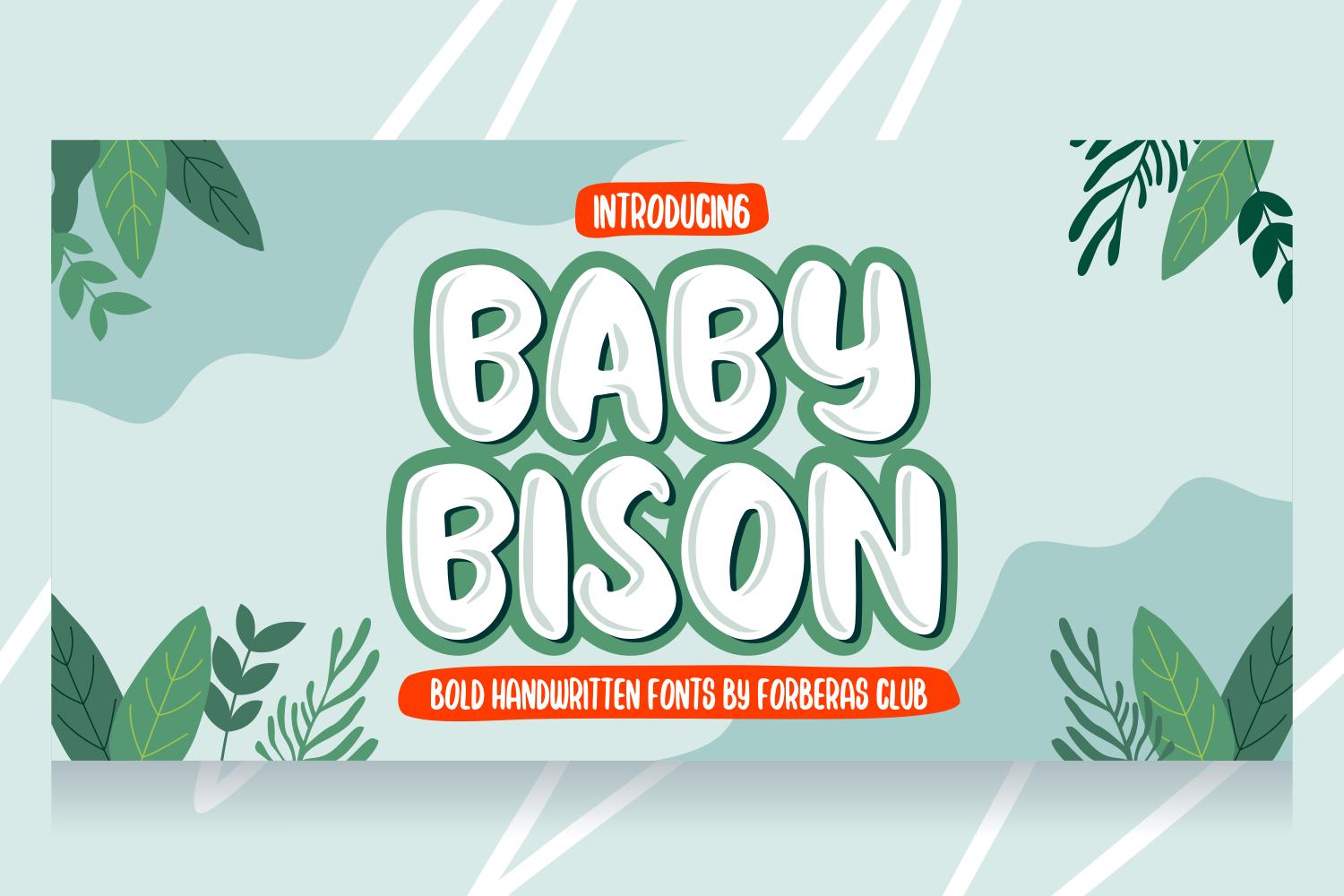 Baby Bison Font