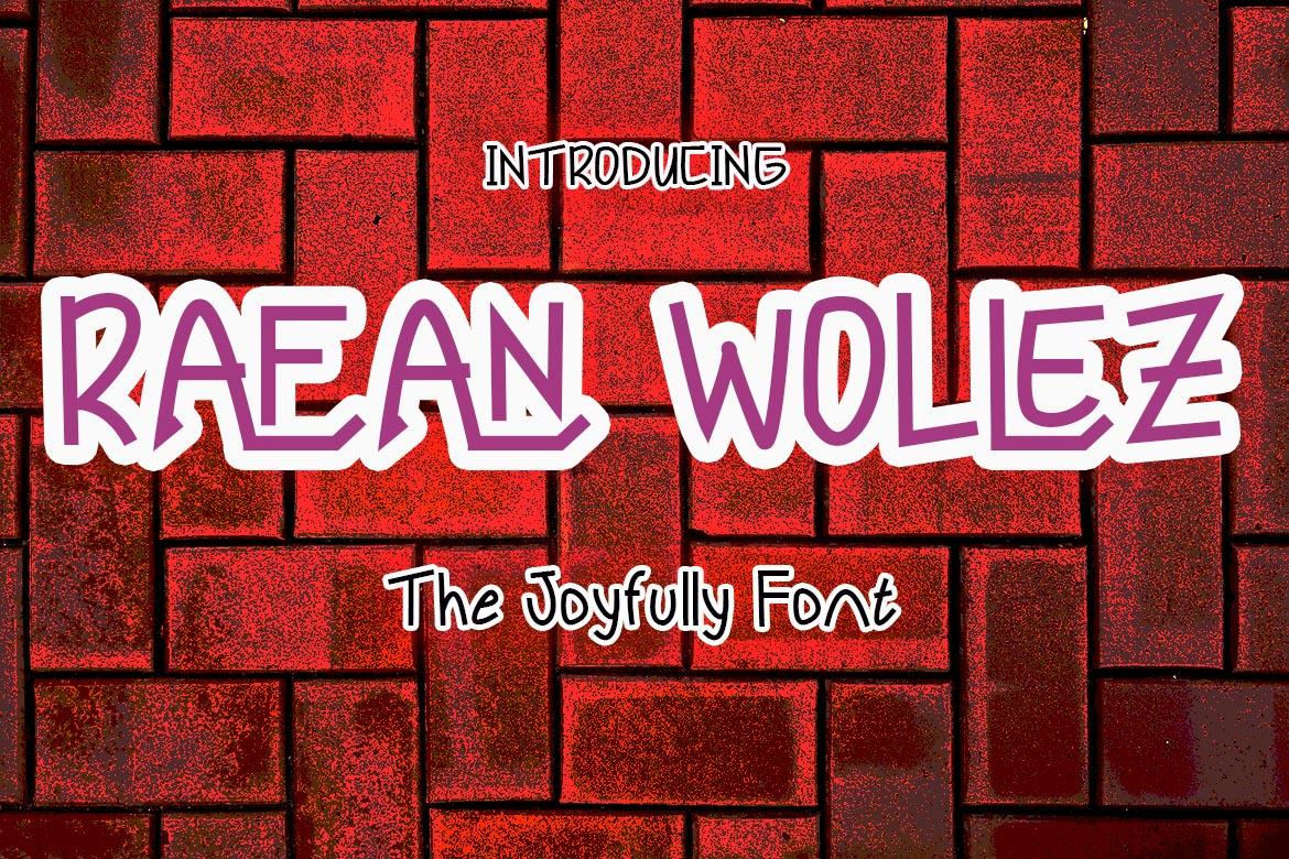 Rafan Wolllez Font