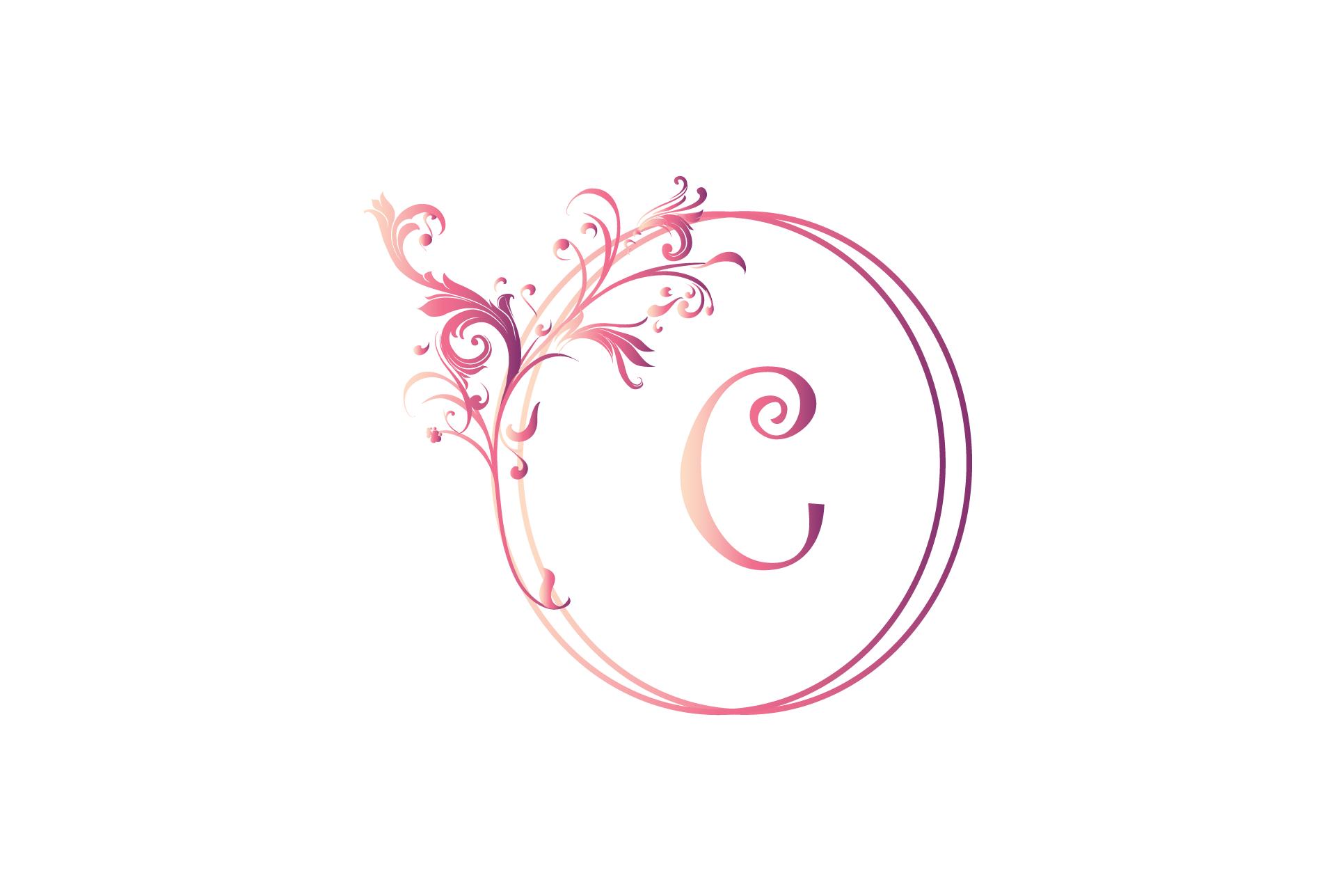 Monogram Flower Element