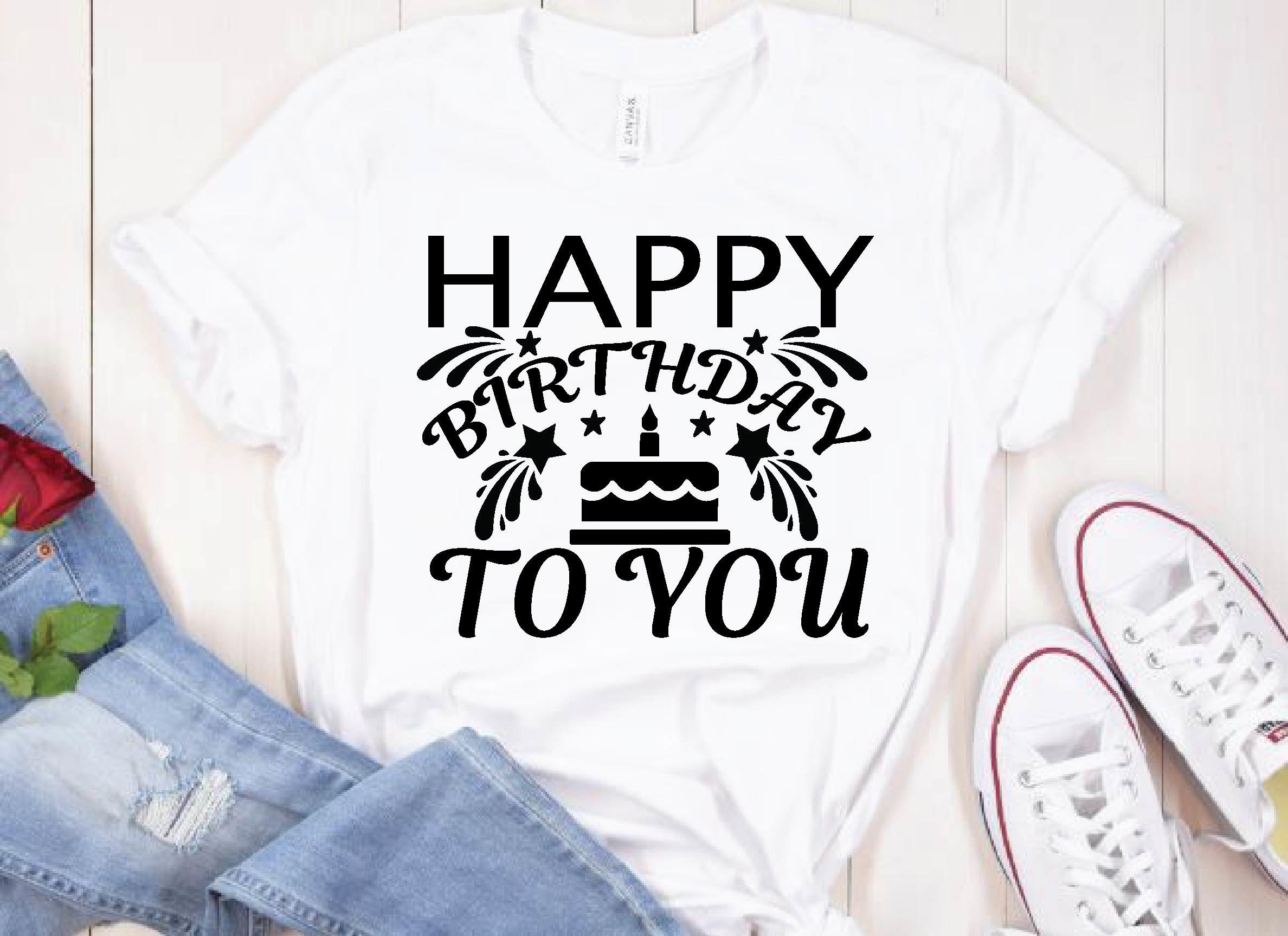 Happy Birthday to You Svg Design
