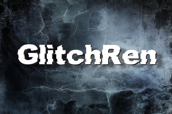 GlitchRen Font