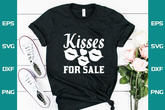 Valentine T-Shirt Design, Kisses for Sal