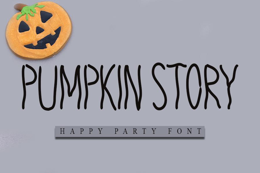 Pumpkin Story Font