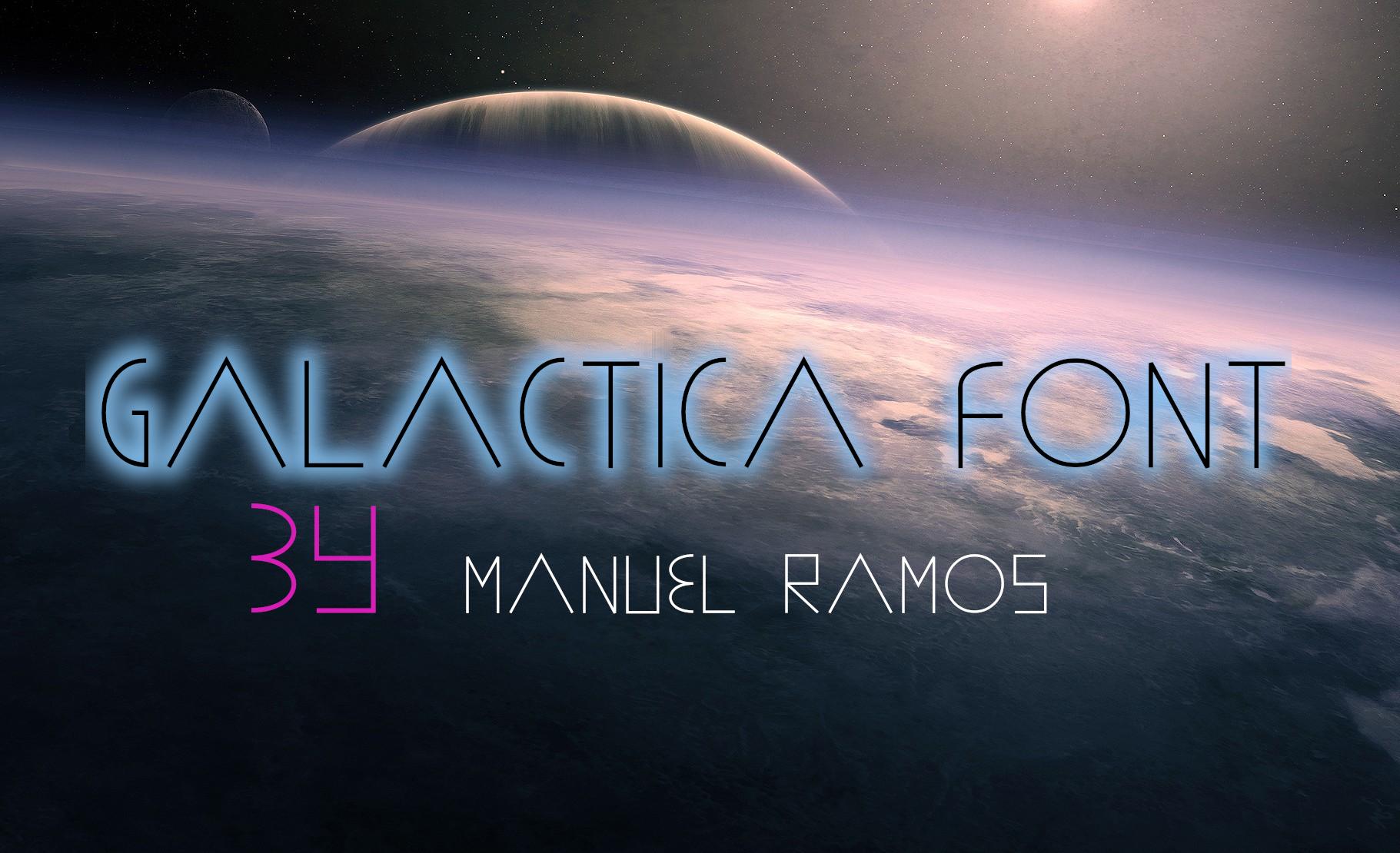 Galactica Font