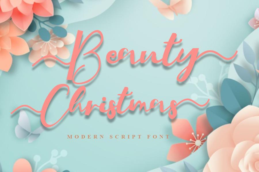 Beauty Christmas Font
