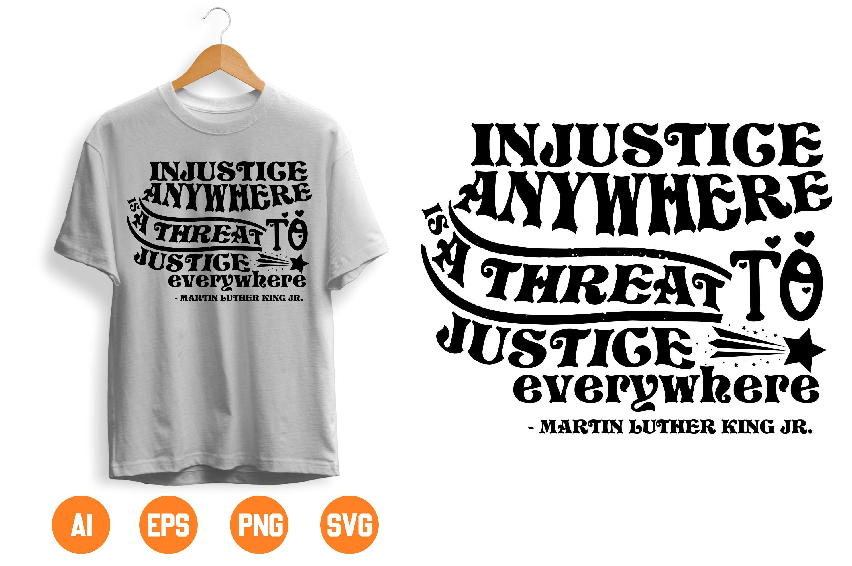 INJUSTICE ANYWHERE is a THREAT to JUSTICE Everywhere