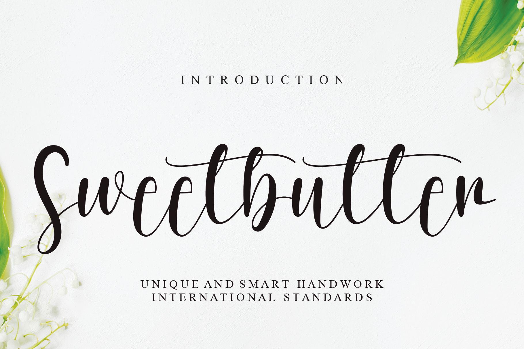 Sweetbutter Font