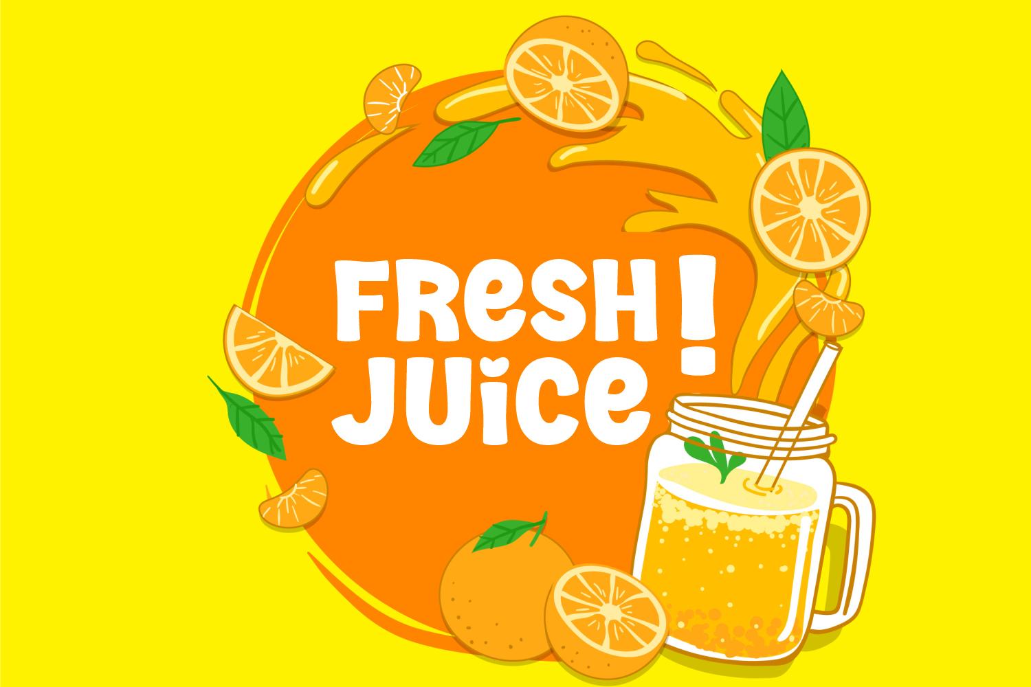 Fresh Juice Font