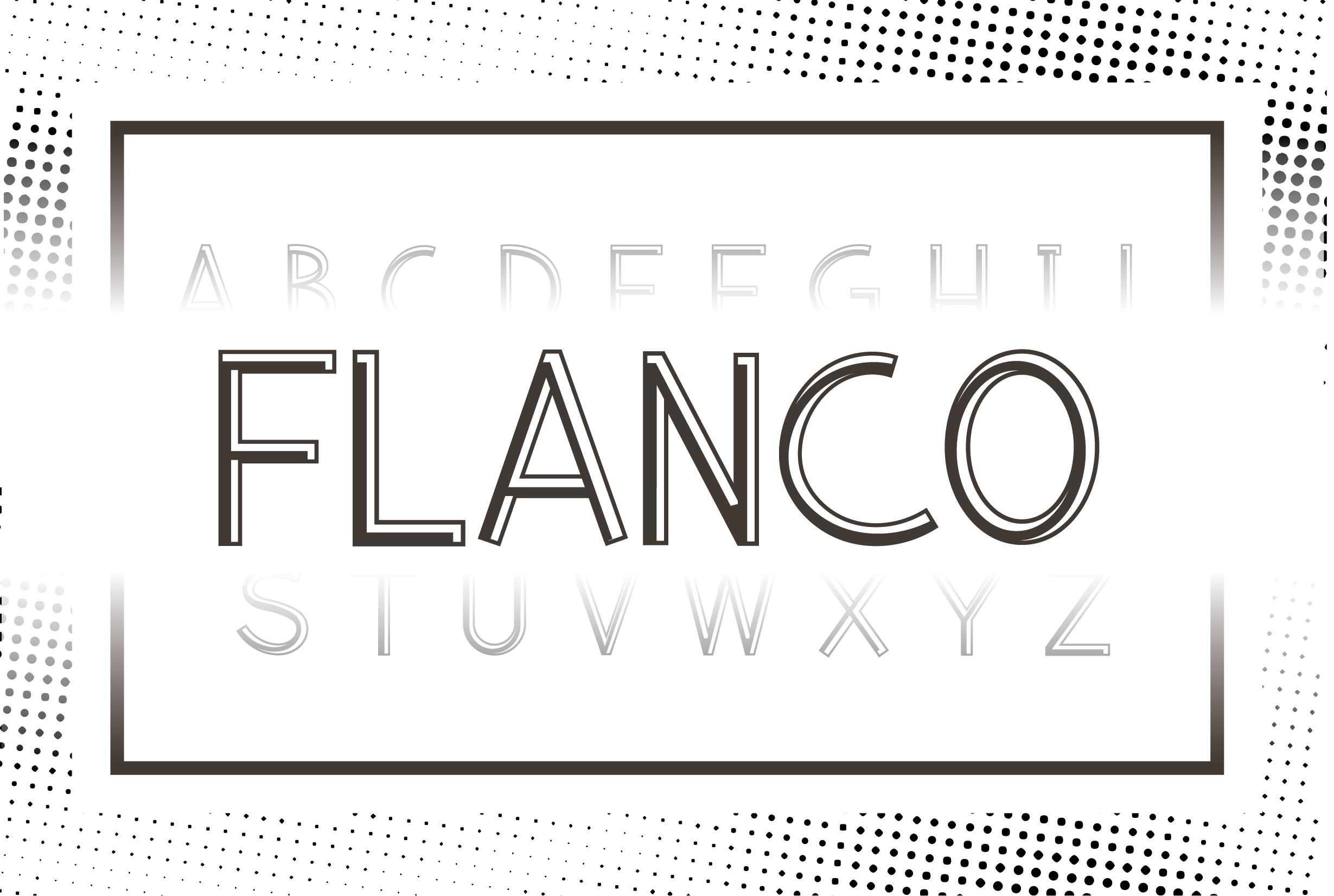 Flanco Font