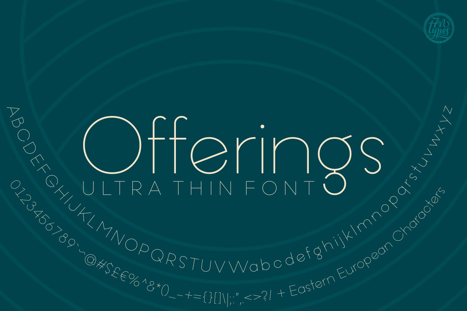Offerings Font