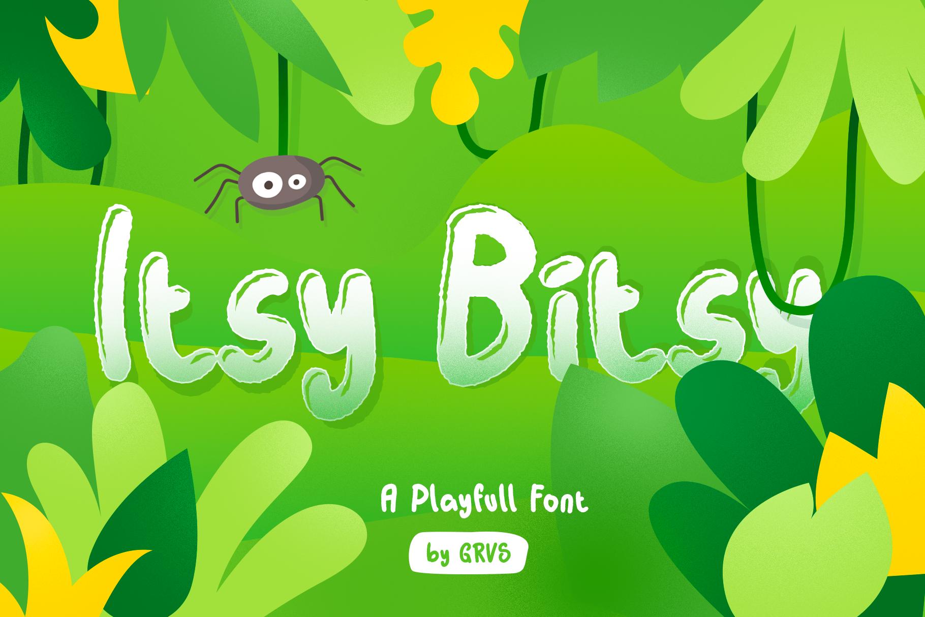 Itsy Bitsy Font