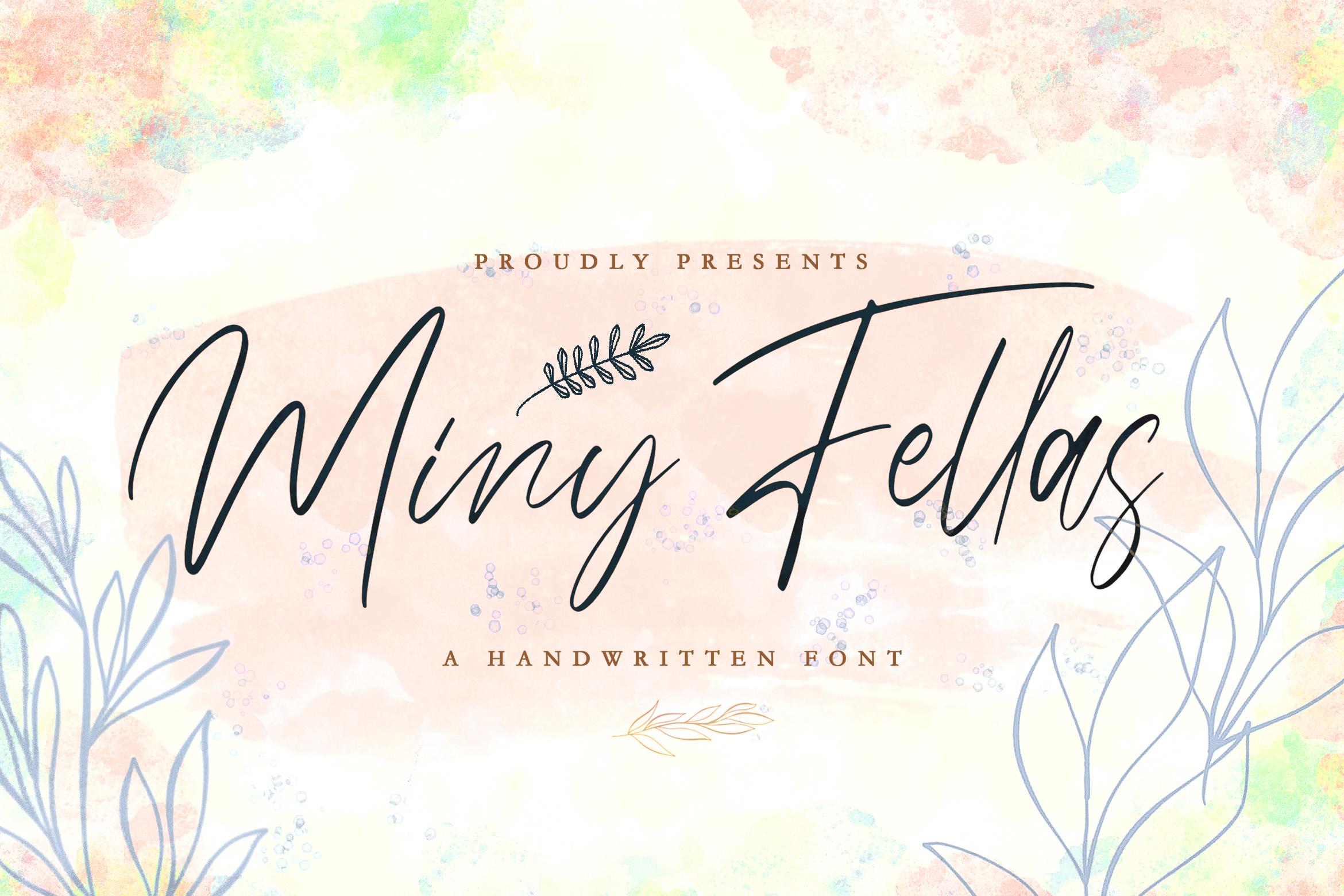 Miny Fellas Font