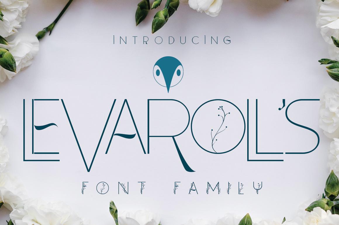 Leva Rolls Font