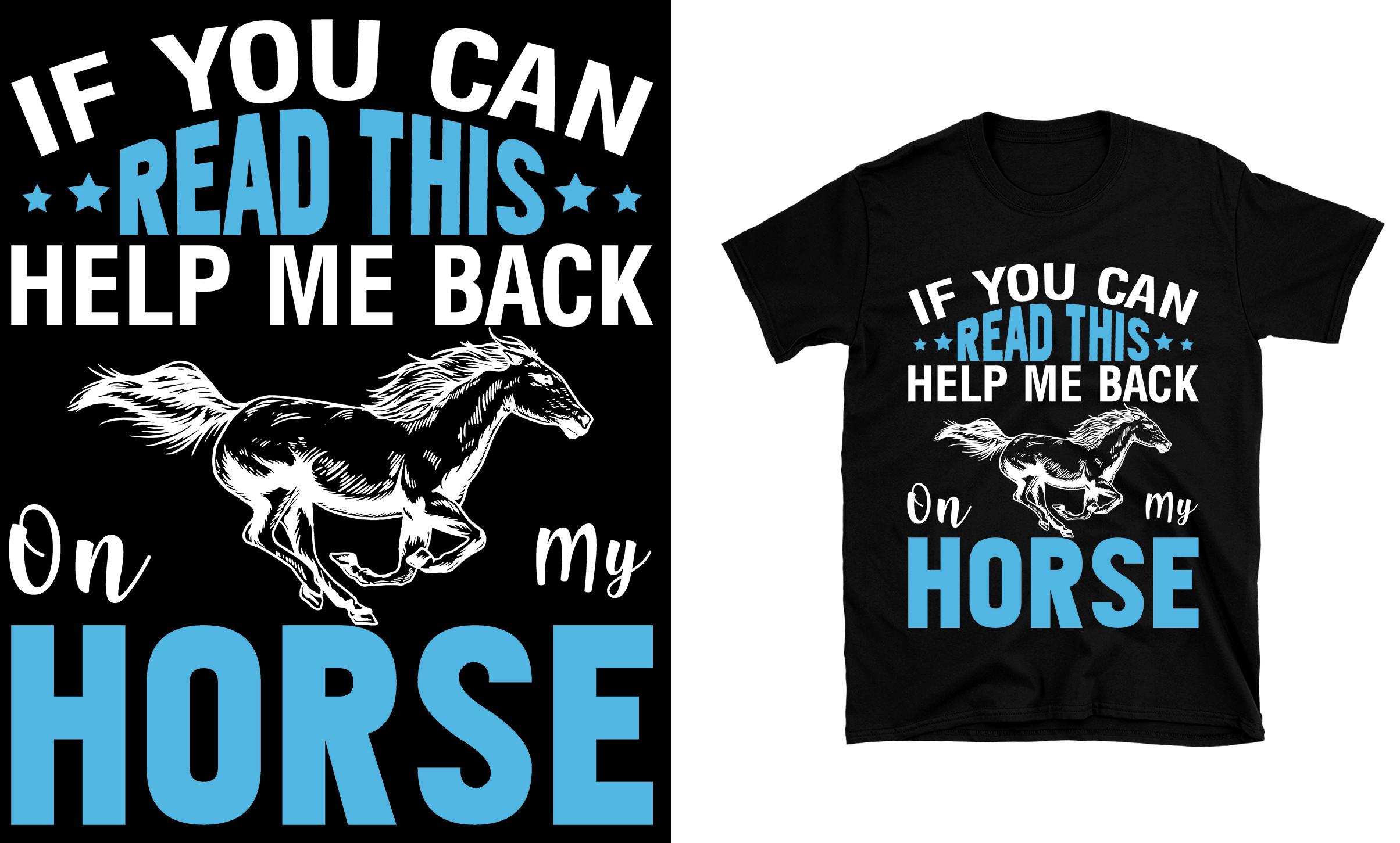Help Me Back on My Horse