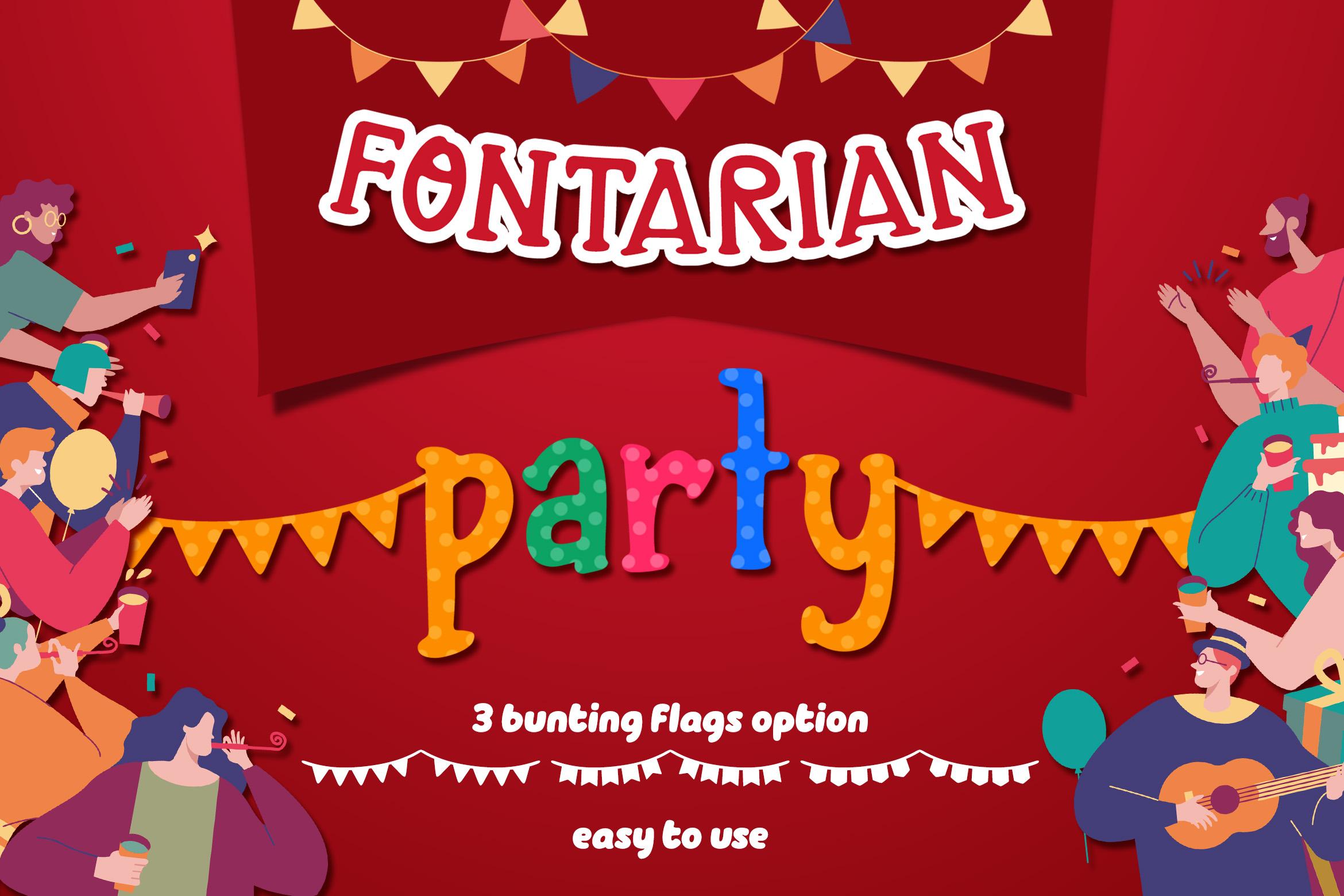 Fontarian Party Font