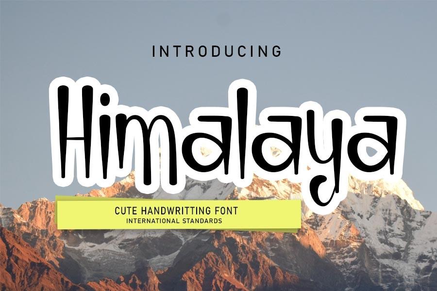 Himalaya Font