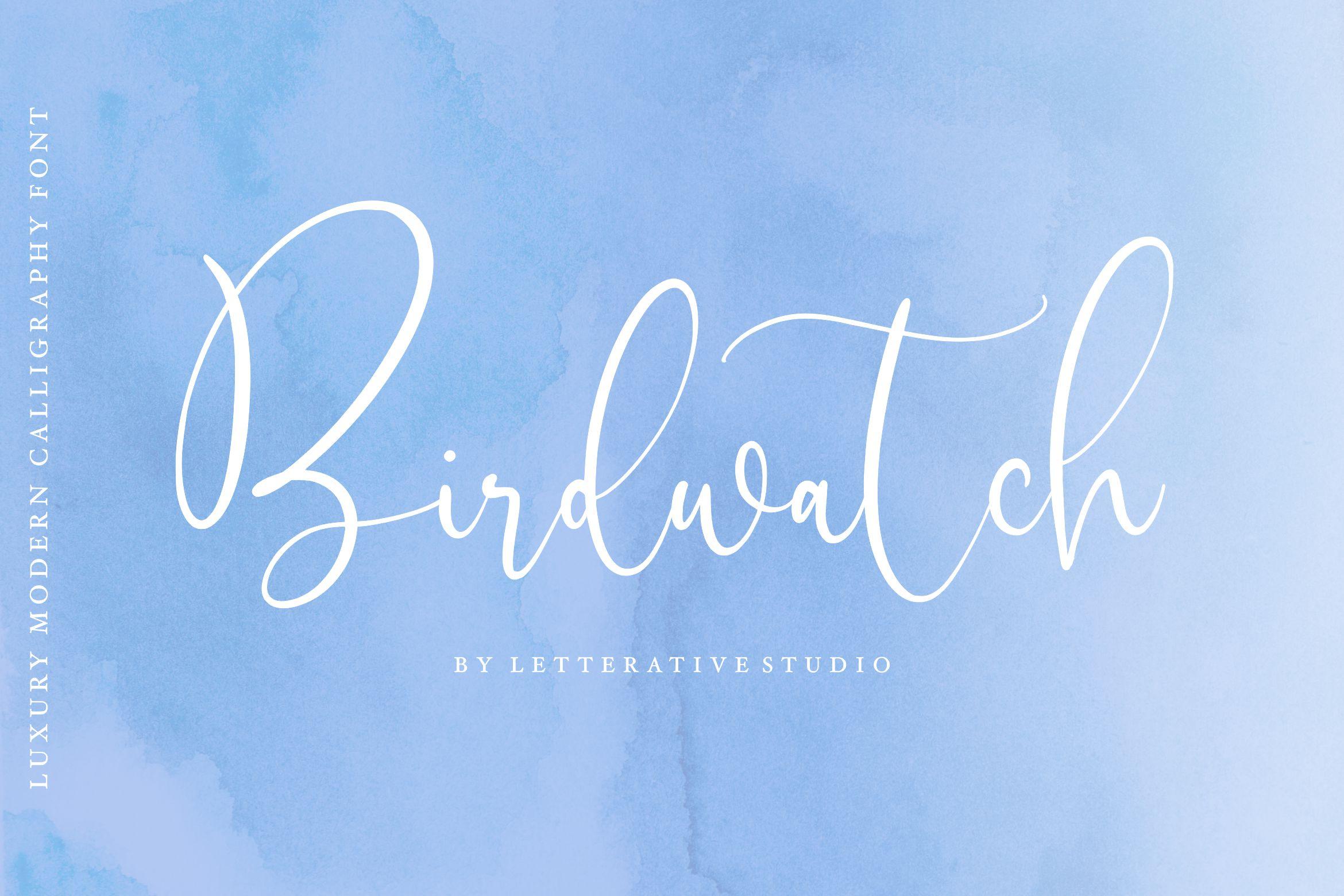 Birdwatch Font