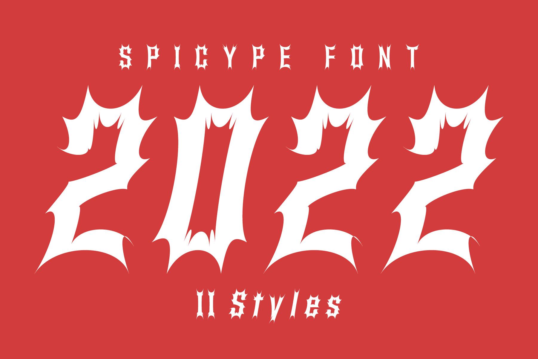Spicype Font