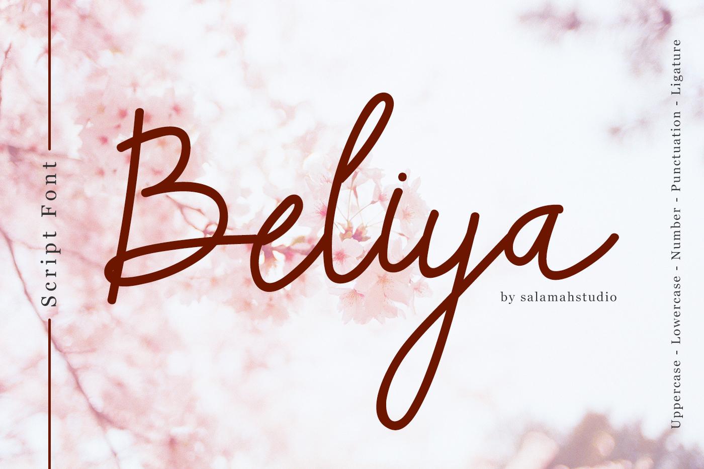 Beliya Font