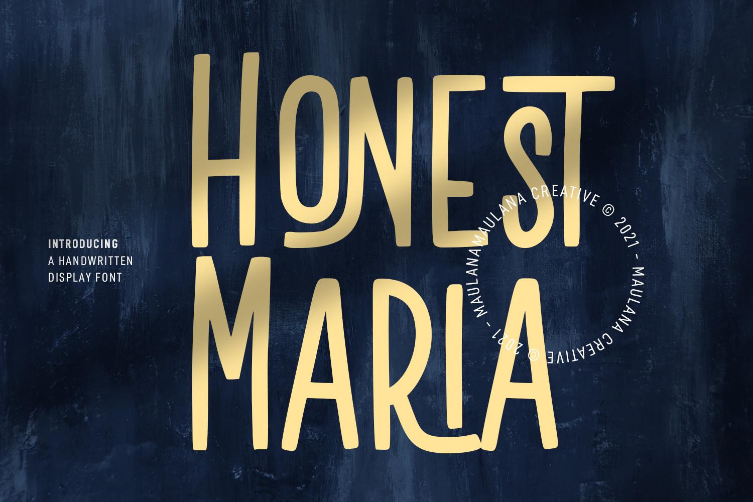 Honest Maria Font