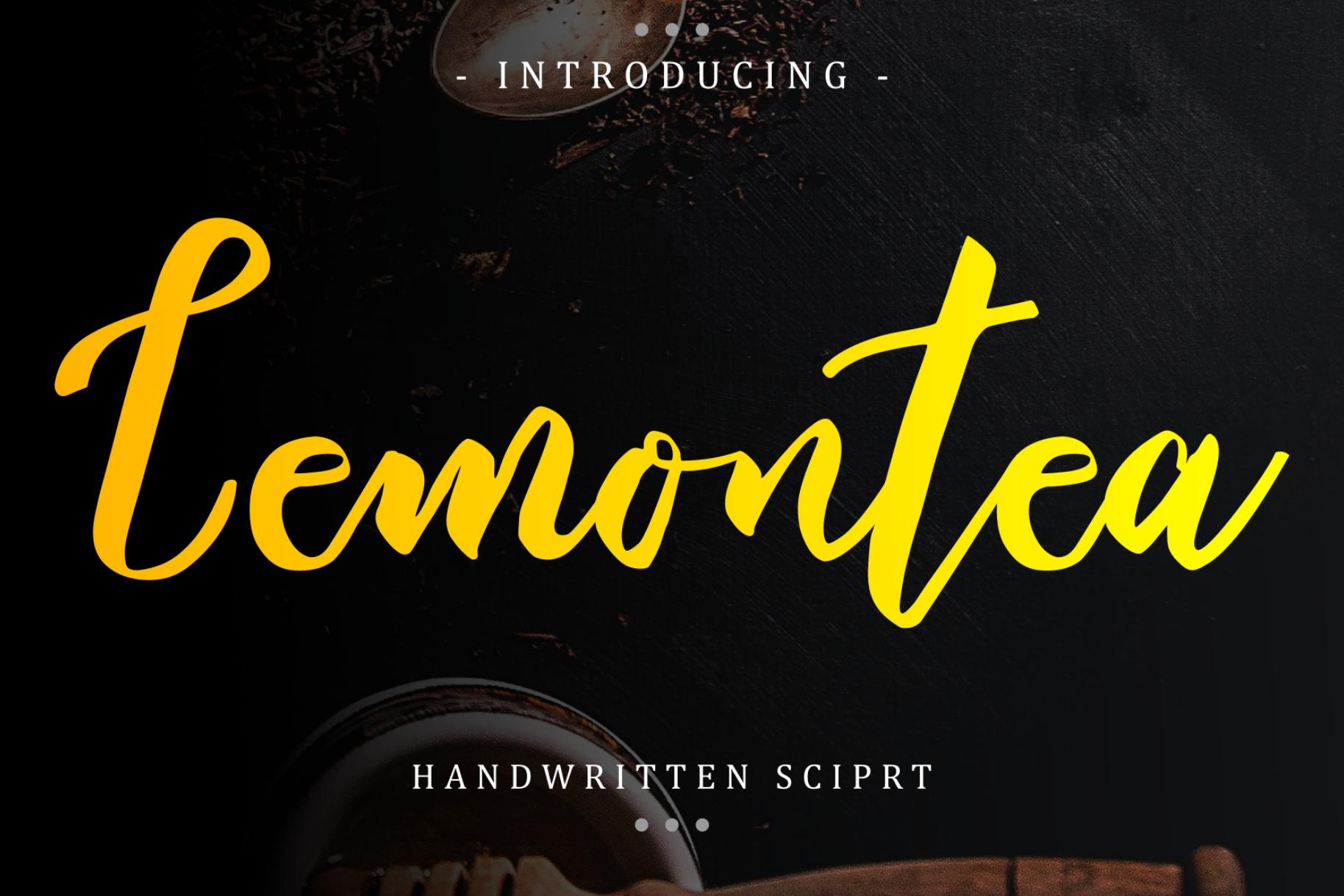Lemontea Font