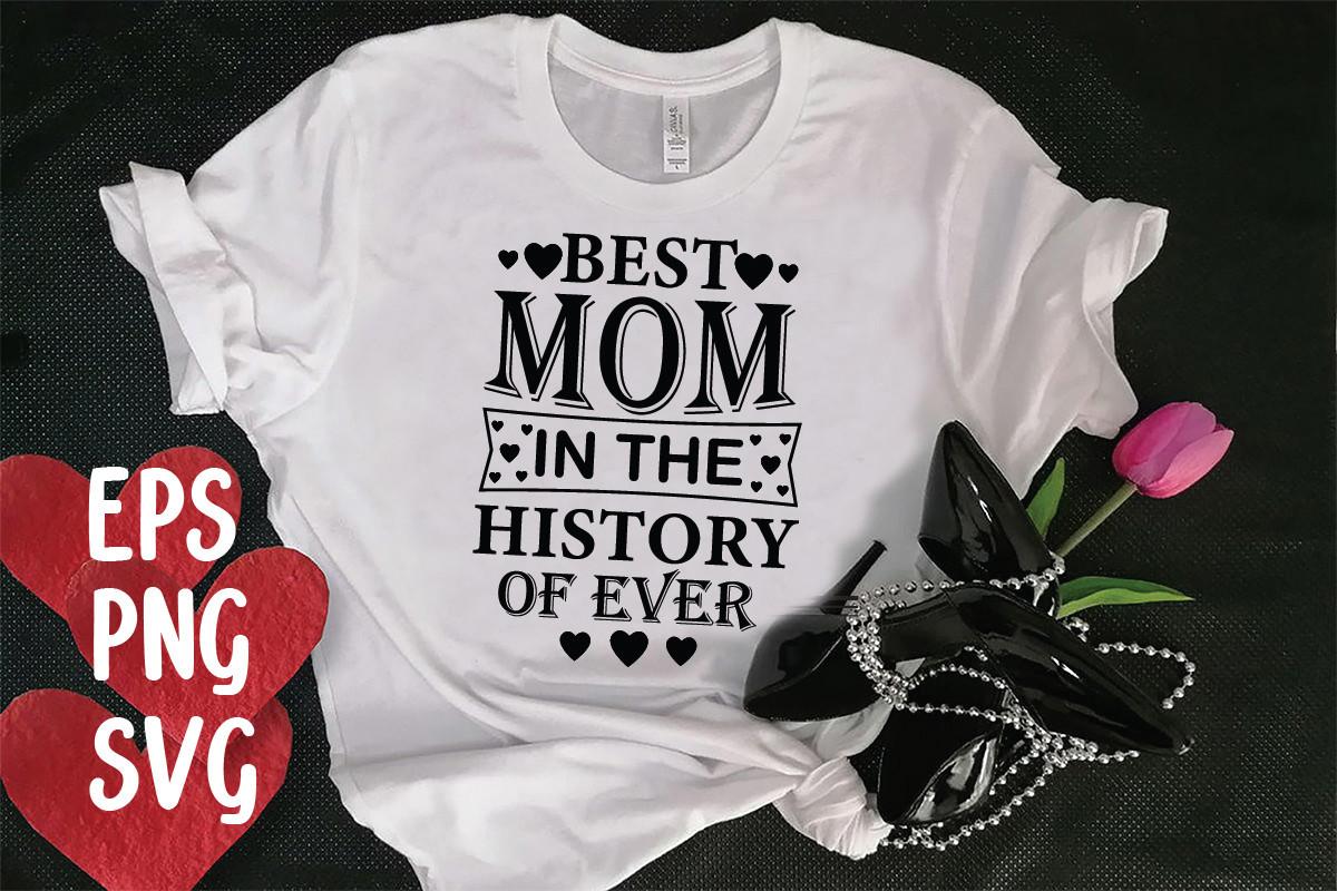 Mother's Day T-shirt Design. Mom T-shirt
