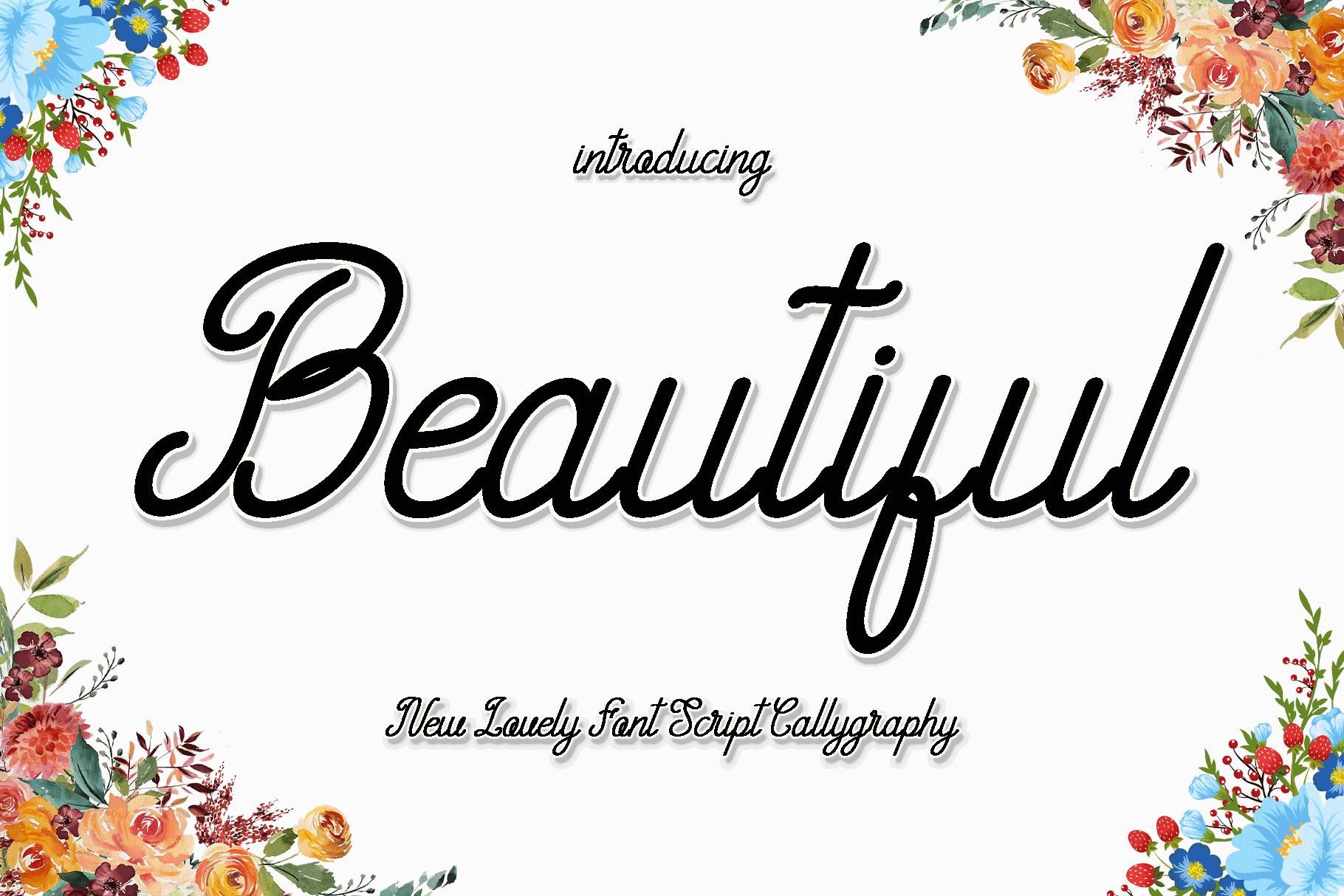 Beautiful Font