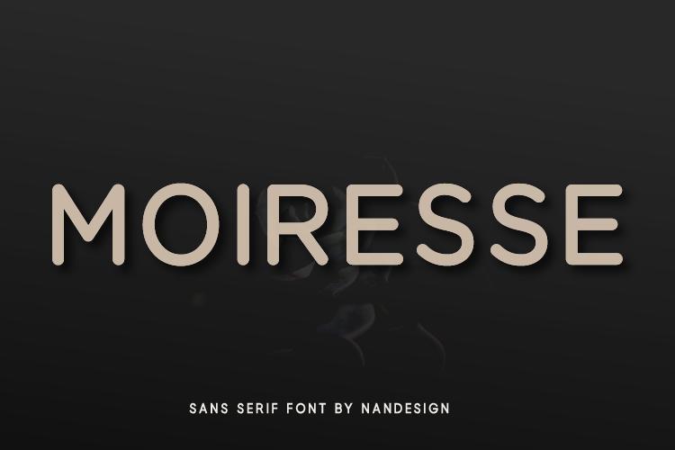Moiresse Font
