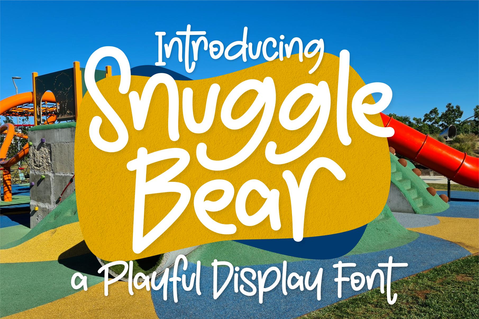 Snuggle Bear Font
