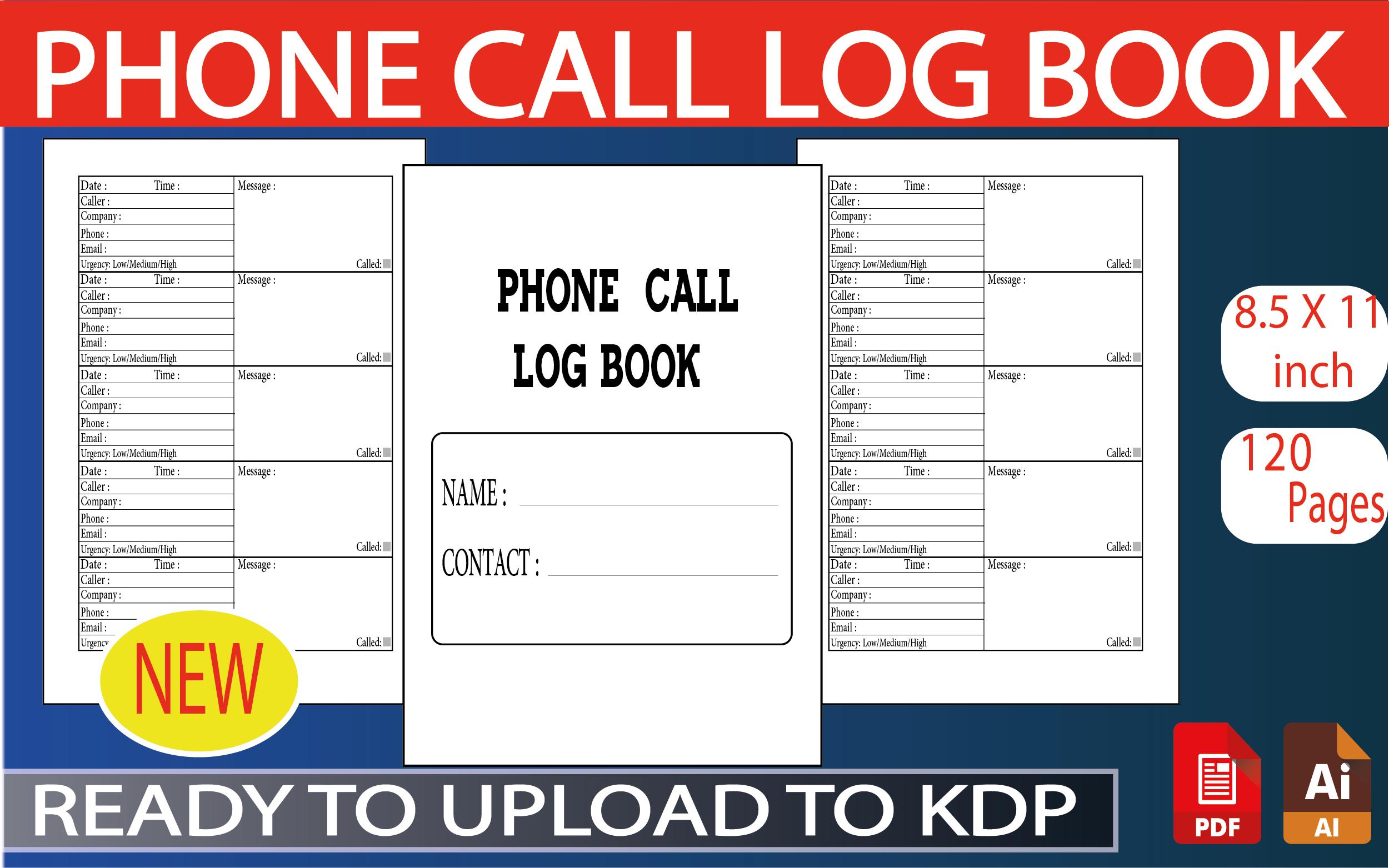 Phone Call Logbook