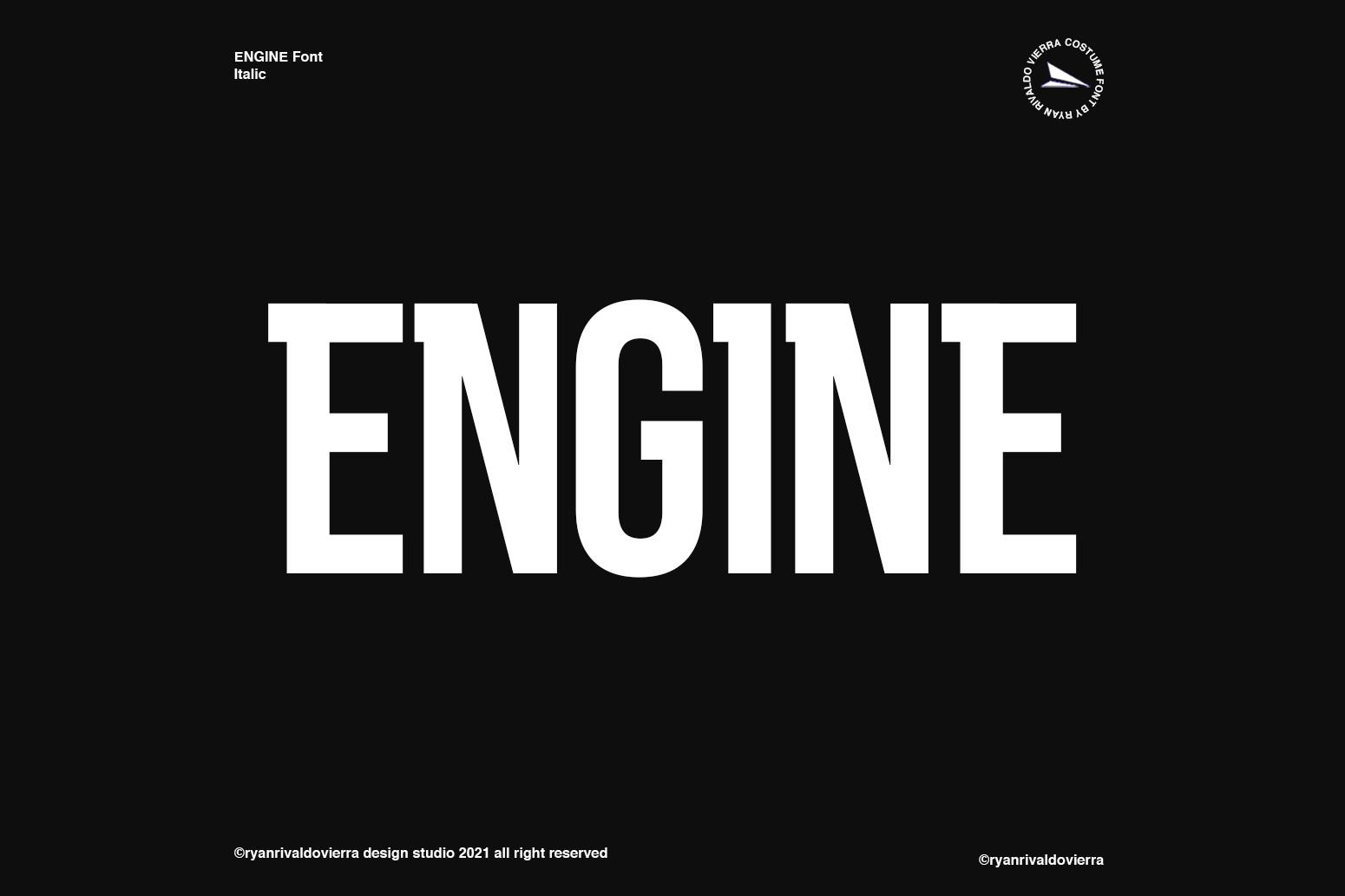 Engine Font
