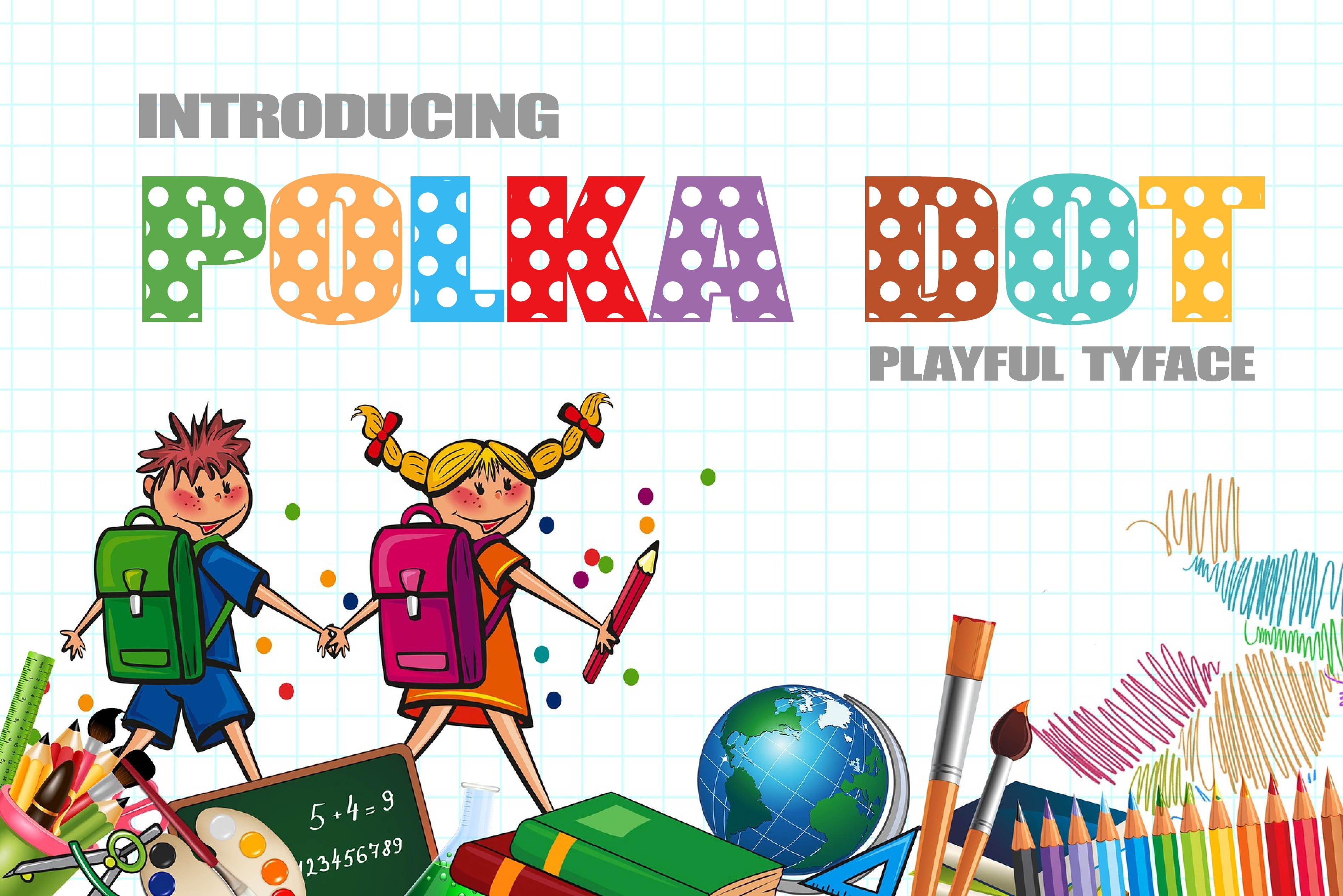 Polka Dot Font