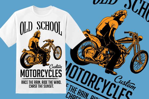 Old School T-Shirt Design